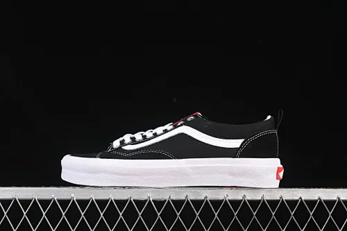 All categories Vans Vans series Vans Low Vans low-top Vans Old Skool Pro Vans official black and white comfortable and versatile casual skate shoes VN0A45JB3K1